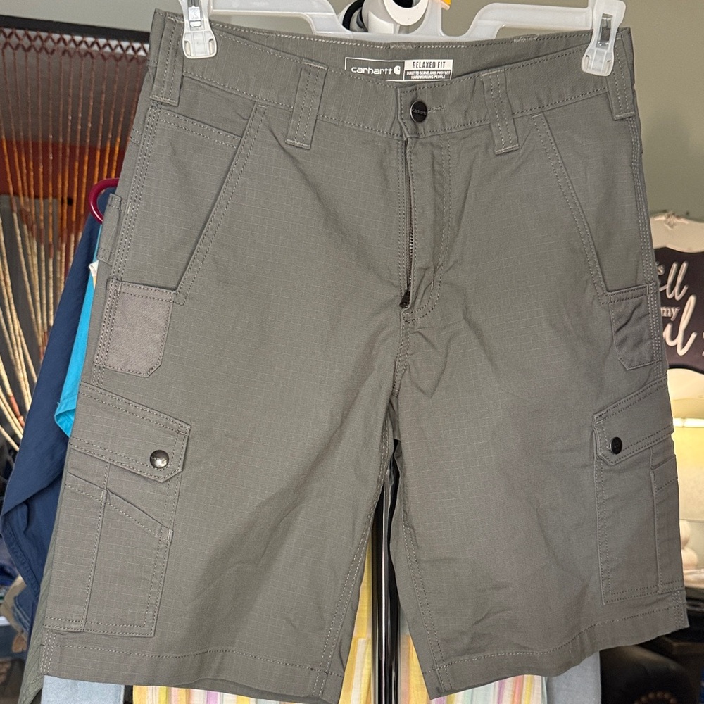 Carhartt Men's Charcoal Cargo Shorts Relaxed fit - size 30